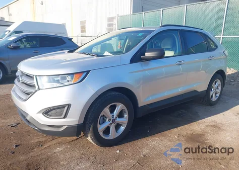 2017 Ford Edge Se from USA, damaged, VIN 2FMPK3G93HBB09900